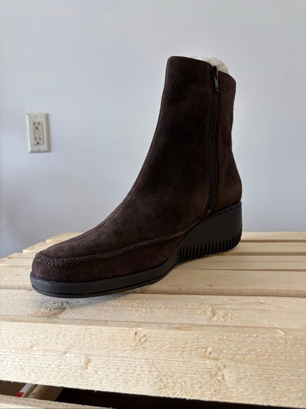 Style & Co Tara Brown Suede Boot Women’s Size 10M NEW WITH BOX - Picture 3 of 8